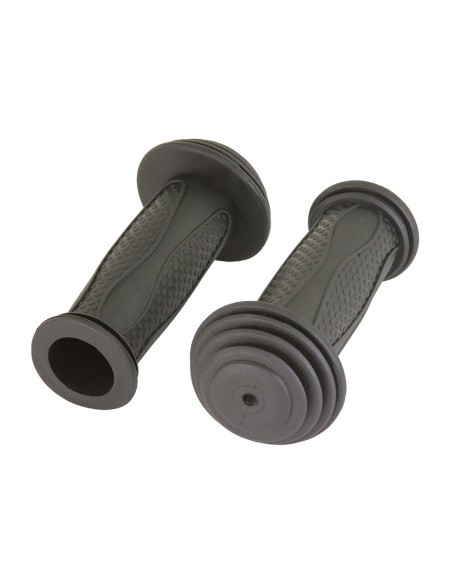 Mushroom End Grips 7/8 long 96mm Black.